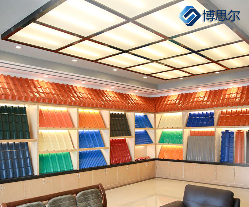 蘇州博思爾新材料科技有限公司樹脂瓦營銷型網站開發制作案例