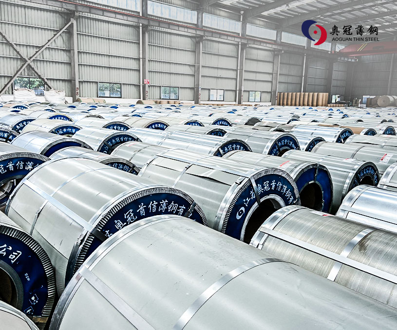 浙江奧冠薄鋼科技有限公司彩鋼卷營銷型網站設計制作 網站建設 案例